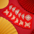 SAVITA 12pcs Wedding Red Envelopes, Traditional Chinese Wedding Red Envelopes Lucky Money Envelopes Wedding Hong Bao Wedding Chinese Red Packets f...
