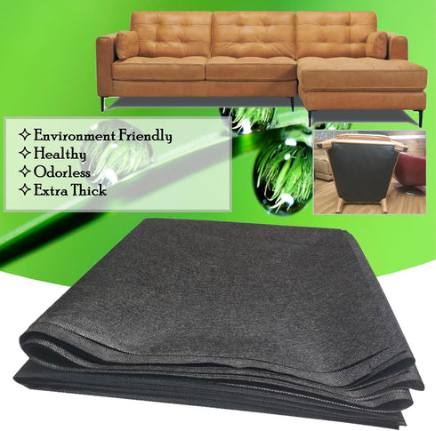 3 yds. X 63 ins. Upholstery Dust Cover Fabric Replacement, Non-Woven Black Cambric Fabric for Under Cloth of Couches, Recliners, Loveseats, Chairs...