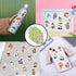 Mushroom Water Bottle Stickers for Kids Glow in The Dark, 107 PCS Vinyl Waterproof Stickers Pack for Laptop Skateboard Phone Case, Forest Aestheti...