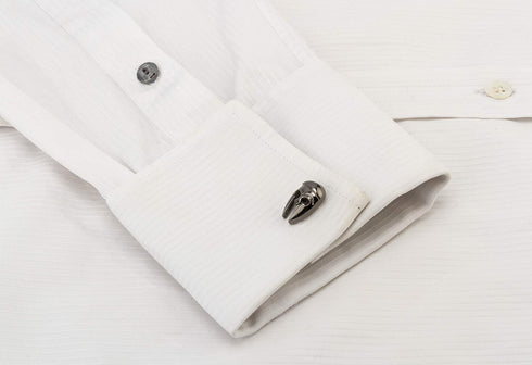 Knighthood Helmet Warrior Cufflinks for Men Gun Metal Shirt Cuff Links Business, Wedding Gifts with Gift Box...