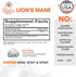 Genius Lions Mane Supplement Capsules - Organic Nootropic Supplement, 1200mg per Serving – 120 Veggie Pills...