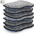 Multi-Purpose Scrub Sponges for Kitchen by Scrub- it - Non-Scratch Microfiber sponge along with Heavy Duty Scouring power - Effortless Cleaning of...
