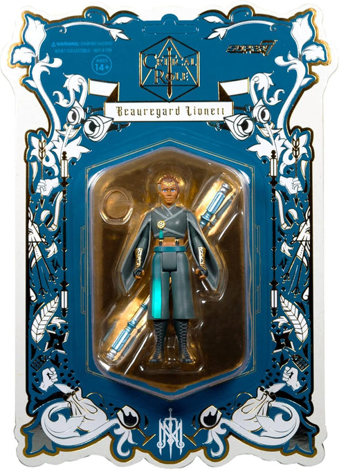 Super7 Critical Role Beauregard Lionett - 3.75" Critical Role Action Figure with Accessories Fantasy Collectibles and Retro Toys...