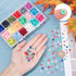 PH PandaHall 4500pcs Polymer Clay Beads 6mm Vinyl Disc Beads 18 Colors Heishi Beads Flat Silicon Beads for Hawaiian Friendship Earring Choker Brac...