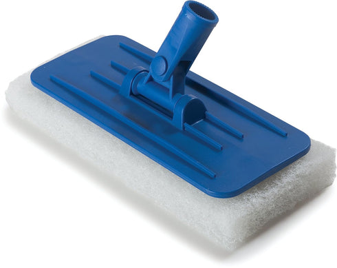 SPARTA Flo-Pac Swivel Pad Holder Cleaning Pad Holder, Floor Pad Holder with High Impact Plastic for Cleaning, 9.25 X 3.63 X 1.75 Inches, Blue...