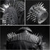 Uviviu 20 Pcs 40mm Spike and Studs, Metalic Rivet Screw on Cone for Leather Crafts Punk DIY Clothing (40MMx20Pcs, Silvery)...