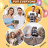 HOMANGA Birthday Money Envelope for Cash Gifts, Surprise Cash Envelope for Men Women Kids, Birthday Gift Card for Men Women Girls Boys, Black Gold...