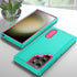 for Galaxy S24 Ultra Case S24 Ultra Case with Kickstand Case 3-Layer Military Grade Protective Case Cover Silicone Shockproof for Samsung Galaxy S...