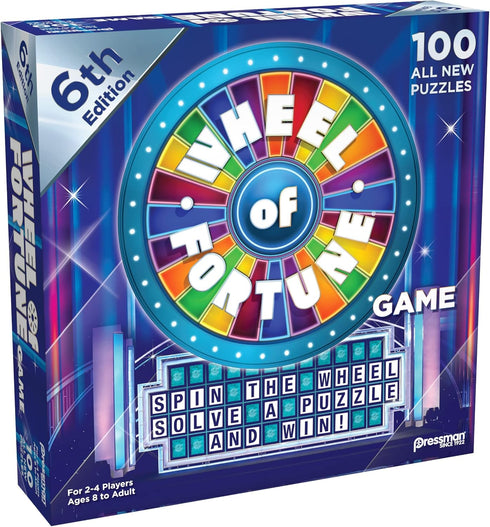 Wheel of Fortune Game: 6th Edition - Spin The Wheel, Solve A Puzzle, And Win by Pressman...
