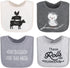 The Peanutshell Baby Boy or Girl Terry Bibs Set of 8-100% Cotton, Soft, Absorbent Baby Bibs for Boys and Girls, Unisex Toddler Set, Newborn & Infa...