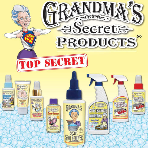 Grandma's Secret Spot Remover - Chlorine, Bleach, and Toxin-Free Stain Remover - Stain Remover for Clothes - Fabric Stain Remover Removes Oil, Pai...
