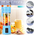 Portable Blender, Mixer, USB Rechargeble, Personal Blender, Handheld Blender, Travel, Gym, Home, Outdoor, Office (Blue)...