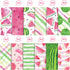 24 Sheets Watermelon Scrapbook Paper, 12 Designs Watermelon Craft Paper Double-Sided Papermania Folded Flat for Summer Card Making Scrapbook Photo...