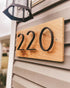 Hardware Set,House Numbers Screws for Outside, Screw Set for Modern and Sleek Floating Address Numbers, Mounting System Parts...