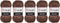 Yarn Art Begonia 100% Mercerized Cotton, Lot of 5 Skein (Pack),Total 8.8 Oz. Each 1.76 Oz (50g) / 185 Yrds (169m), Fine Sport:2 (0077)...