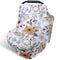 Rquite Car Seat Covers for Babies, Baby Car Seat Canopy Carrier Cover, Breathable Nursing Cover for Breastfeeding, Stretchy Carseat Cover Boys Gir...