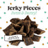 Primal Beef Jerky Dog Treats Made with Beef Bone Broth for Dogs, Give Pieces a Chance, Training Treat for Dogs, 4 oz...
