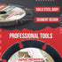 4 1/2 Inch Cut Off Wheel for Wood, Wood with Nails, Laminate, Plastic, Plaster, Rubber Angle Grinder Wood Cutting Disc 4.5 Inch with 7/8 Inch Arbo...