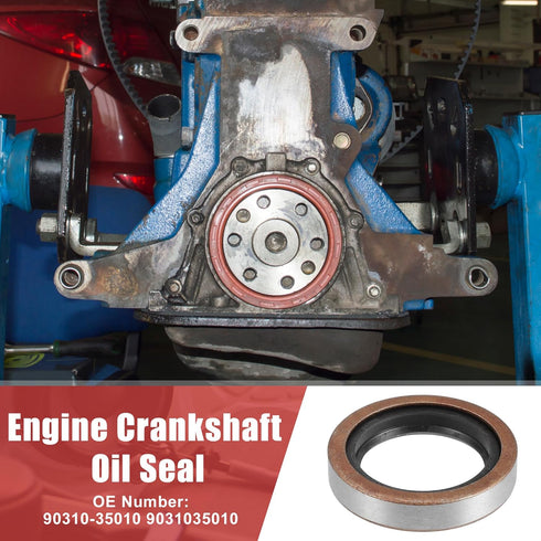 uxcell Engine Crankshaft Oil Seal Replacement for Toyota Land Cruiser 1990-1997 for Lexus LX450 1996-1997 No.90310-35010/9031035010...
