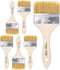 Bates- Chip Paint Brushes, 3 Inch, 6 Pack, Chip Brush, Brushes for Painting, Paint Brushes, Stain Brushes for Wood, Natural Bristle Paint Brush, 3...