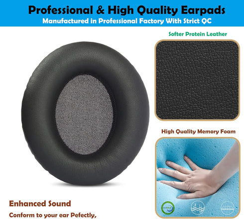 Professional Headphone Replacement Earpads Cushion Headset Ear Pads Compatible with KRK KNS 8400 KNS 6400 Headphones......