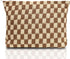 Cosmetic Bags for Women-Checkered Travel Cosmetic Bag Aesthetic Women Handbags Purses Makeup Brushes Organizer Storage Makeup Bag Pouch Pencil Cas...