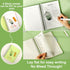 CAGIE Spiral Notebook College Ruled - 5 Subject Spiral Notebook with Tabs Dividers, 300 Pages A5 Small Spiral Notebook 5x7, Hardcover 5 Subject Co...