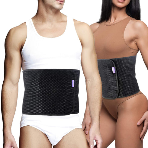 Everyday Medical Abdominal Binder Post Surgery – with Bamboo Charcoal Accelerate Healing and Reduce Swelling After C-Section, Abdomen Surgeries, T...
