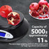 Smart Weigh Food Kitchen Scale with Bowl,11lb x 0.1oz / 5000 x 1grams, Digital Weight Scale for Baking,Cooking for Ounces and Grams...