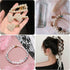 SAVITA 3000Pcs 4mm White Round Pearls Beads Satin Luster Loose Spacer Beads for DIY Craft Necklaces Bracelets Earrings Rings Jewelry Making Suppli...
