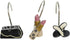 Home Decorative Handbag High-Heel Shoes Lipsticks Shower Curtain Hooks Rings Make Up Set of 12...