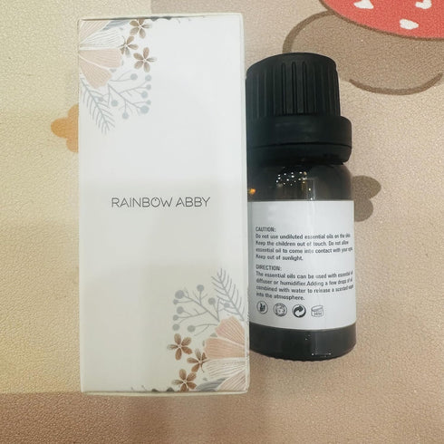 Rainbow Abby Marjoram Essential Oil 100% Pure Organic Plant Natural Flower Essential Oil for Diffuser, Massage, Sleep - 10ML...