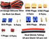 Readytosky XT60/XT90/EC3/EC5/T-Plug Male&Female Connector Adapters Kit+14AWG Silicone Wire+Shrink Tubings for RC ESC Motor Lipo Battery(70PCS)...