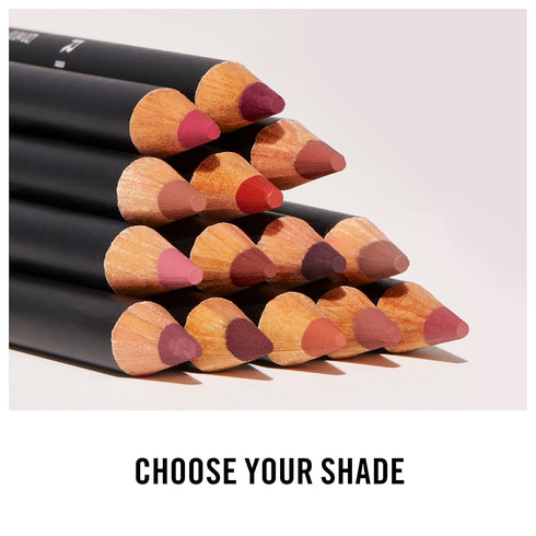 Rimmel Lasting Finish 8HR Soft Lip Liner Pencil - Vibrant, Blendable Formula to Lock Lipstick in Place for 8 Hours - 580 Bitten Red, .04oz...