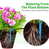 39 FT Solar Drip Irrigation Kit System, Garden Watering System?3W 3000mAh Larger Capacity?Auto Easy DIY Watering Device, Automatic Outdoor/Indoor ...