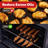 Air Fryer Basket for Oven - Non-Stick Oven Air Fryer Basket - Crisping Sheet for Baking Crisp Pizza, Chips, Fries, & More With Less Oil, Butter or...