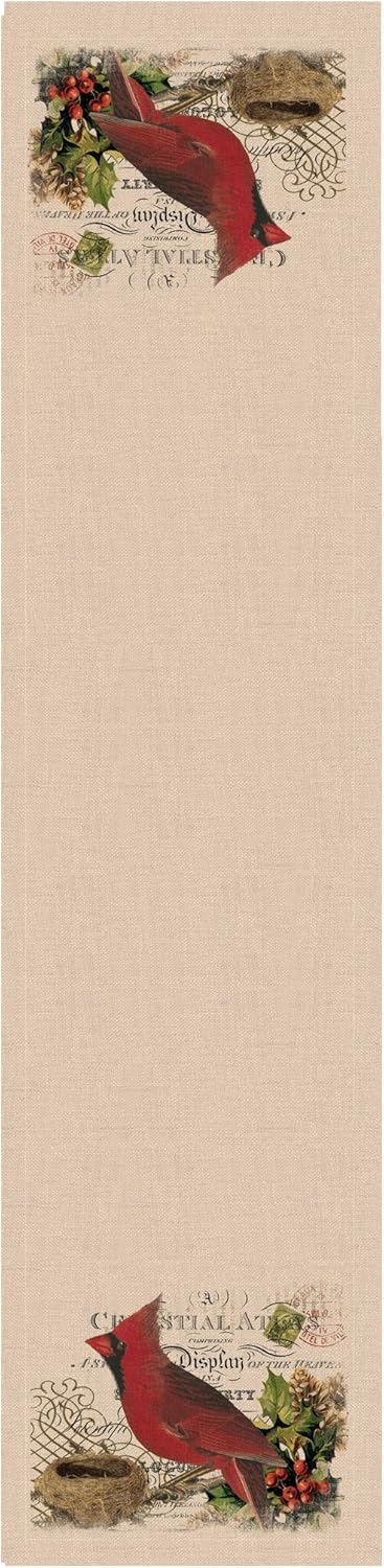 Heritage Lace CNW1654NA-0893 Winter Garden 16" X 54" Natural (Cardinal) Runner...