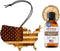Arotags Reusable Wood Car Air Freshener, Backwoods Birch Scent, USA Flag Design, Hanging Diffuser with Fragrance Oil Refill...