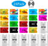 24 Pieces RFID Blocking Sleeves Identity Credit Card Sleeves Set, Including 18 Card Protector RFID Holders and 6 Anti Theft Passport Protectors fo...