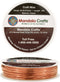 Mandala Crafts Bare Copper Wire for Jewelry Making 20 Gauge Wire for Wrapping - Pure Copper Crafts Wire Bendable Beading Jewelry Wires - 15 Yds So...