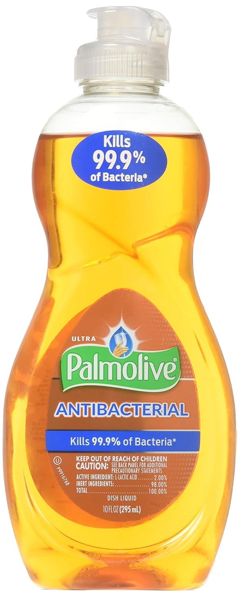 Palmolive Ultra Antibacterial Orange Dish Washing Liquid, 10 oz-2 pack...