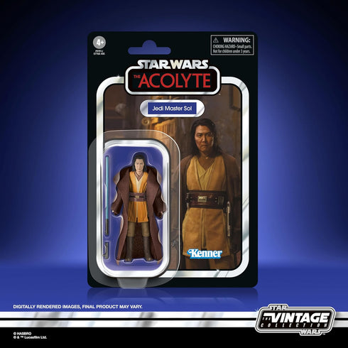 STAR WARS The Vintage Collection Jedi Master Sol, The Acolyte 3.75-Inch Collectible Action Figure...