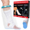 100% Waterproof Adult Cast Covers for Shower Leg, Resuable 28" Long,Easy to wear, Cast shower cover leg,foot bag for showering, post surgery water...