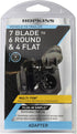 Hopkins Towing Solutions 47575 Multi-Tow 7 Blade to 6 Round and 4 Flat Adapter...