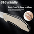 FLISSA Pocket Knife, Folding Tactical Knife with G10 Handle, D2 Blade, Liner Lock, Pocket Clip, EDC Knife for Hiking, Camping, Survival, Indoor an...