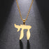 Hebrew Chai Necklace for Women Stainless Steel Classic Hebrew Sign of Life Letter Chai Pendant Necklace Religious Jewish Jewelry...
