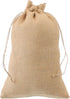 CleverDelights 8" x 12" Burlap Bags - 5 Pack - 8x12 Inch Jute Burlap Drawstring Sacks...