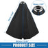 Car Shift Boot Cover Universal Gear Shift Knob Boot Dust Cover Faux Leather Black with Blue Line...
