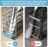 Utensil Holder, Stainless Steel Utensil Drying Rack,3 Divided Compartments Cutlery Holder With Hook for Kitchen, No Drilling...