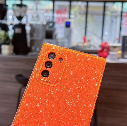 MINSCOSE Compatible with Samsung Galaxy Note 10 Case,Cute Bling Glitter Thin Slim Shockproof TPU Sparkly Cover for Women Girl for Galaxy Note 10 6...